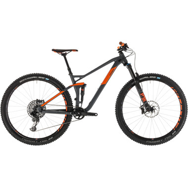 Mountain Bike CUBE STEREO 120 TM 29" Gris/Naranja 2019 0